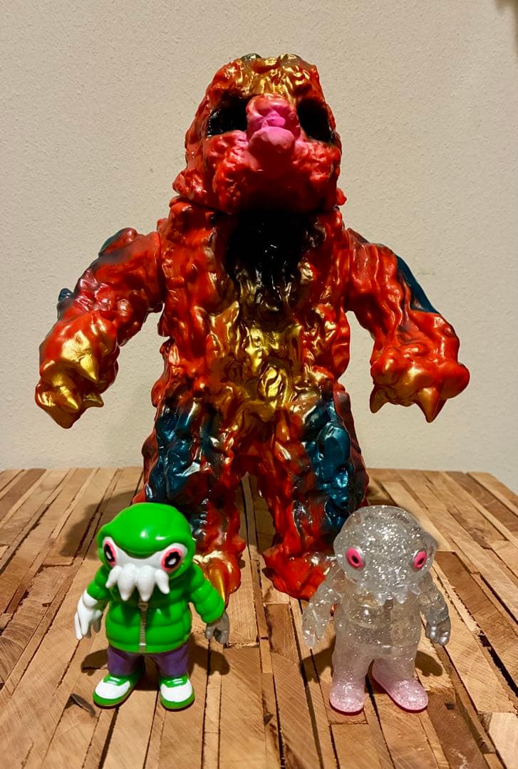 ヘドロ1号 ソフビ インディーズ Rampage Toys 公害怪獣 ヘドラ