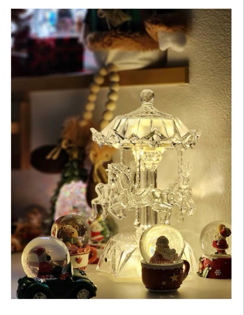 12485 南貿易 アクリル製メリーゴーランド (