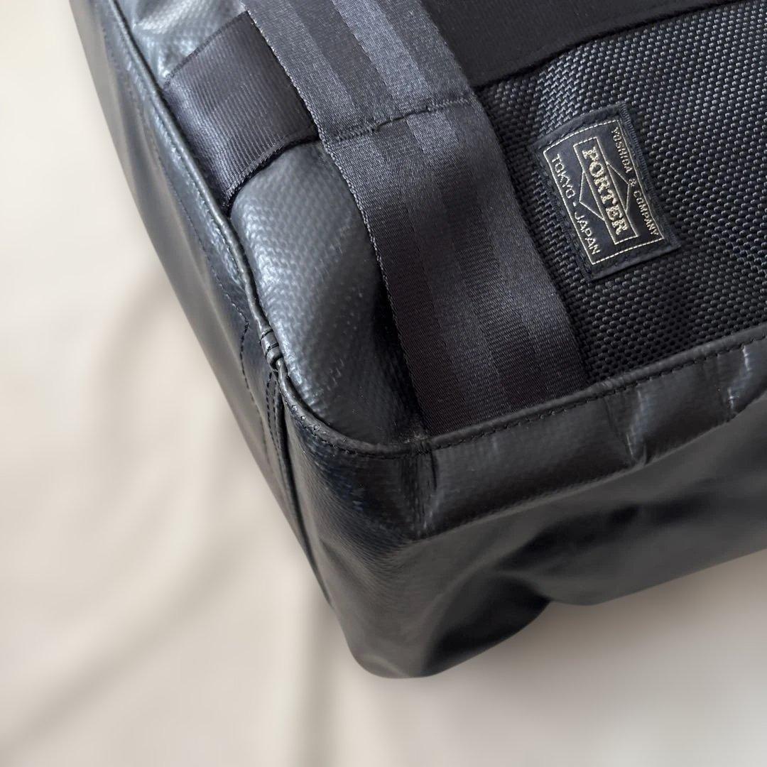 美品 ✨ 現行✨PORTER ポーター　ヒート　トートバッグ　ブラック　ライト付