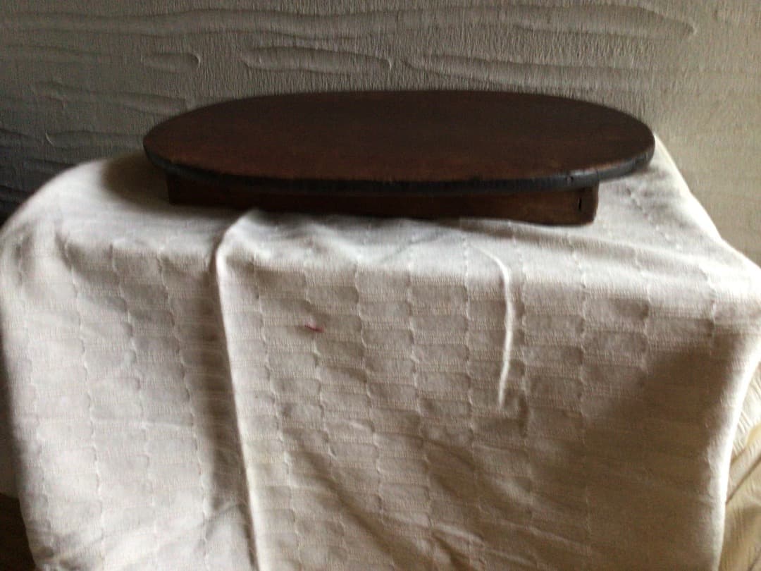 昭和レトロ　アンティーク　小型ちゃぶ台　小型チャブ台　折りたたみ式ちゃぶ台