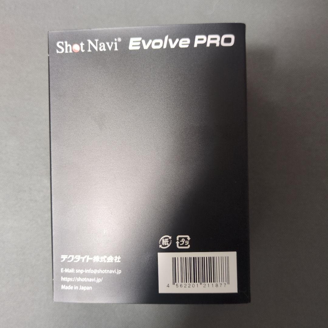 Shot Navi Evolve PRO ゴルフ GPSウォッチ　ショットナビ