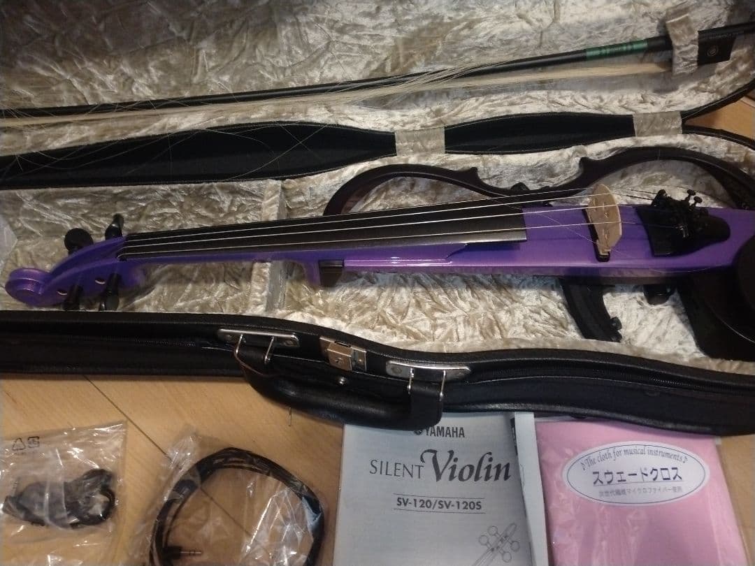 ヤマハ　YAMAHA サイレントバイオリン　SV-120S 　ヴィオレット