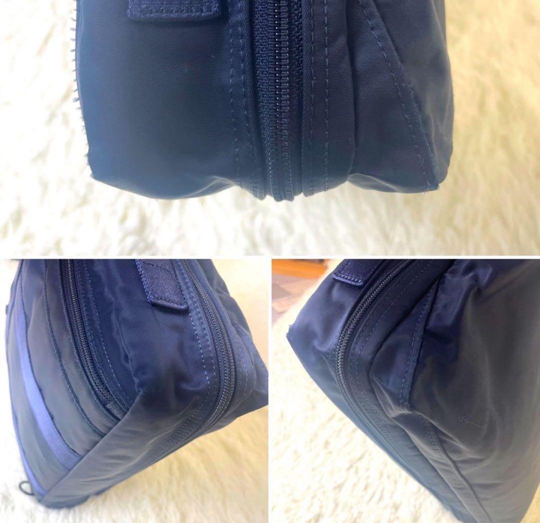 【美品】ポーター Porter ブリーフケース 3way ビジネスバッグA4濃紺