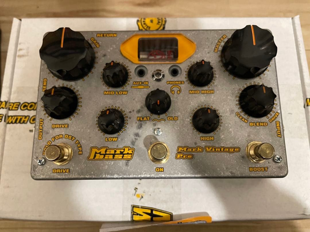 Markbass Mark Vintage Pre ベースエフェクター