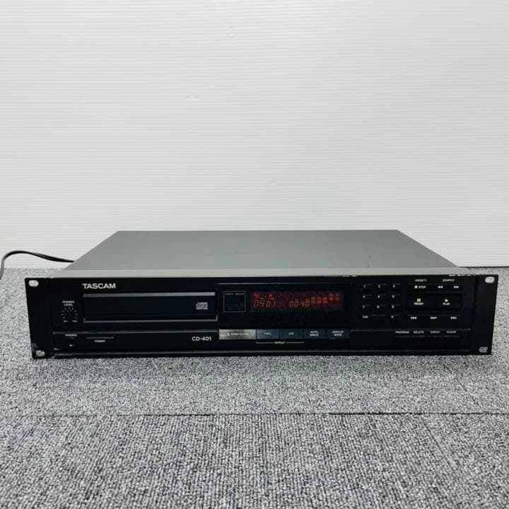 TASCAM タスカム　CDプレーヤー　CD-401 業務用CDプレーヤー