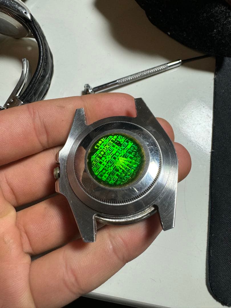 11610lv サブマリーナ　ケース　刻印あり　3135？　サファイア風防付き