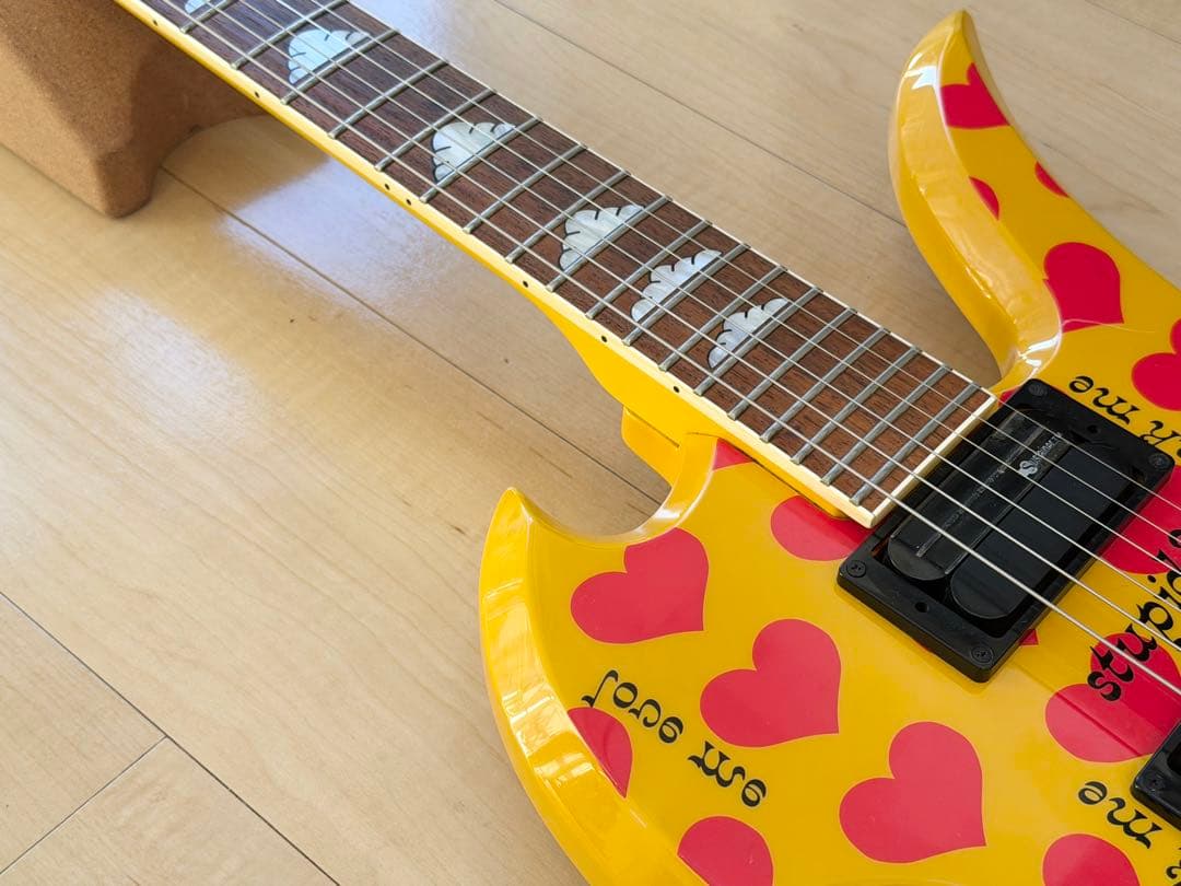 値下げ／Burny MG-145／イエローハート／FERNANDES／注釈あり