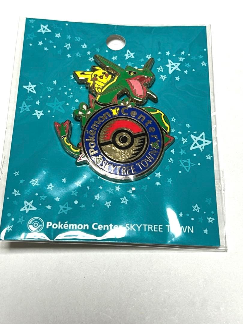 ポケモンセンタースカイツリータウン♦︎ロゴピンズ、クリアファイル、非売品ノベルティ