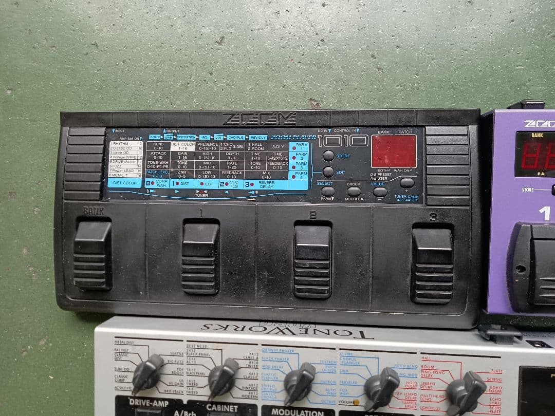 マルチエフェクター　4台　ジャンク