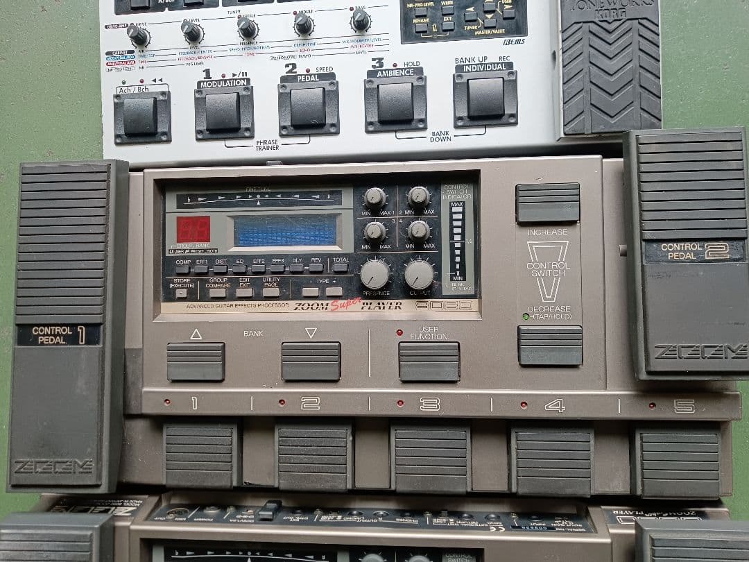 マルチエフェクター　4台　ジャンク