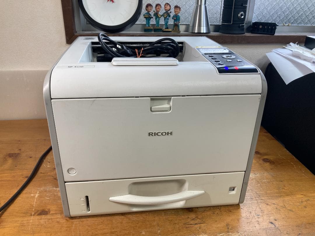 RICOH リコー A4 モノクロ レーザー プリンター SP4510 トナー付
