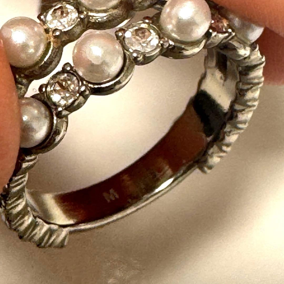 ChristianDiorリング CDロゴチャーム