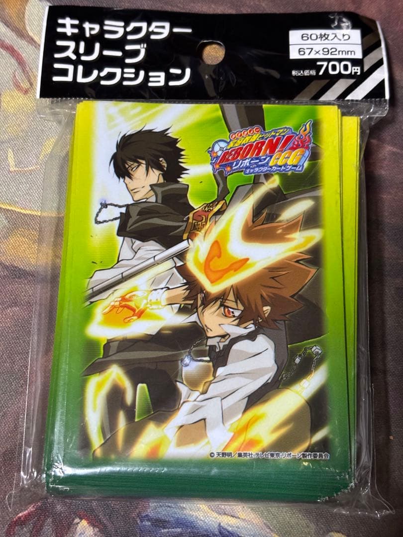 家庭教師ヒットマンREBORN! リボーン ツナ 雲雀 スリーブ 希少 レア