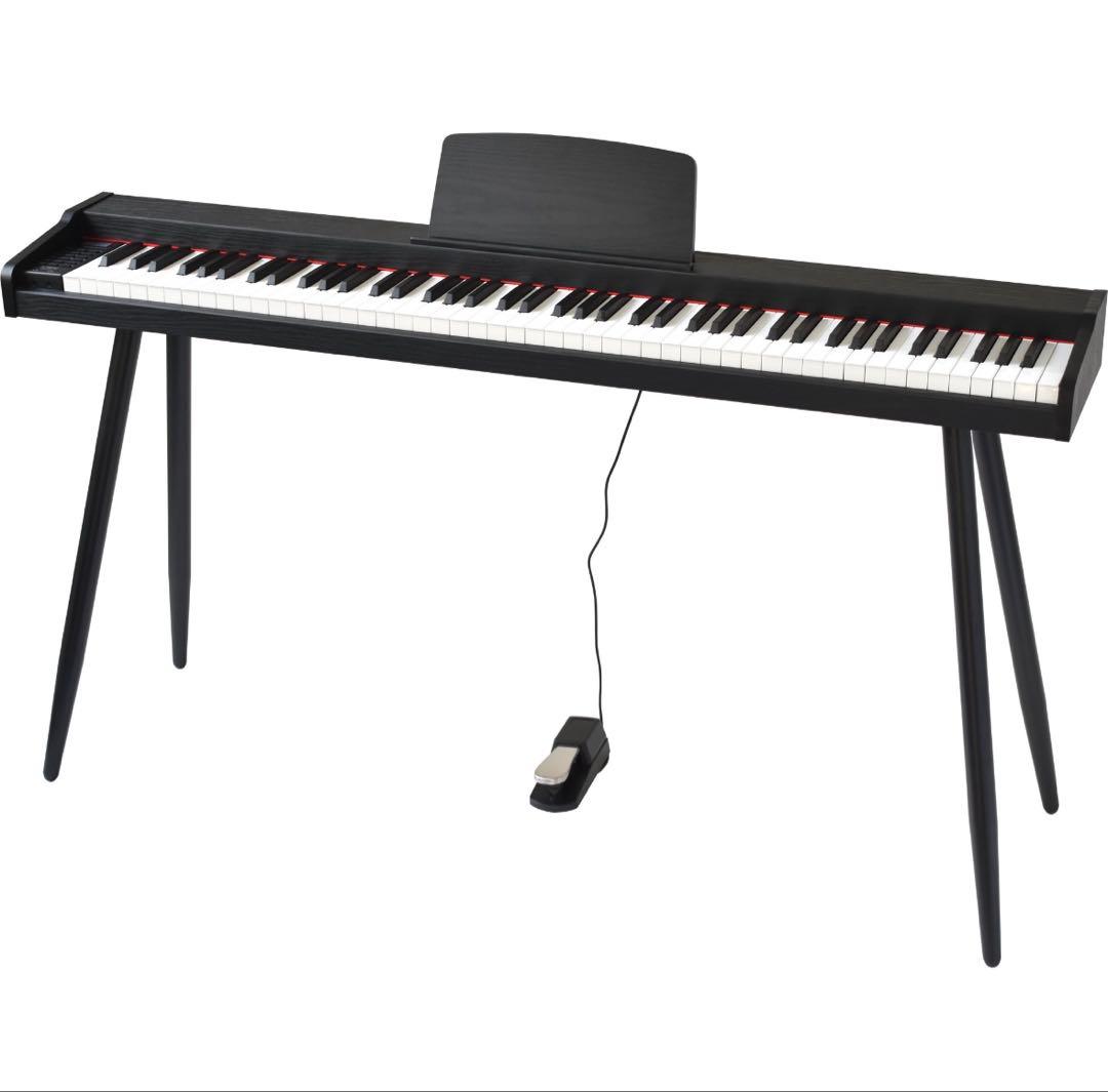限定値引 電子ピアノ88鍵盤TORTE TDP-SP03 ブラックスタンド付