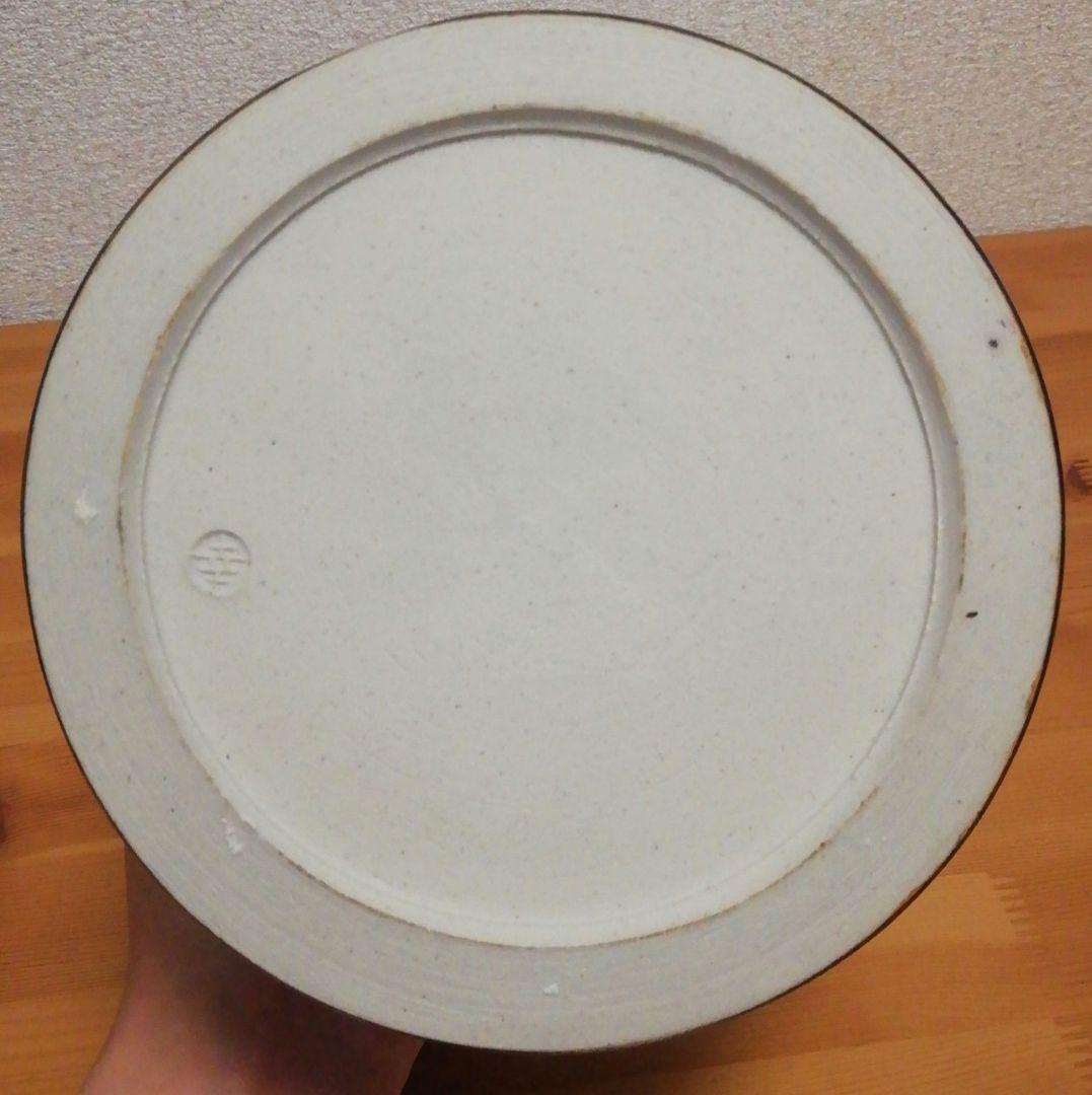 鎌田幸二作　褐釉滴　天目　水指　共箱　共布　茶道具