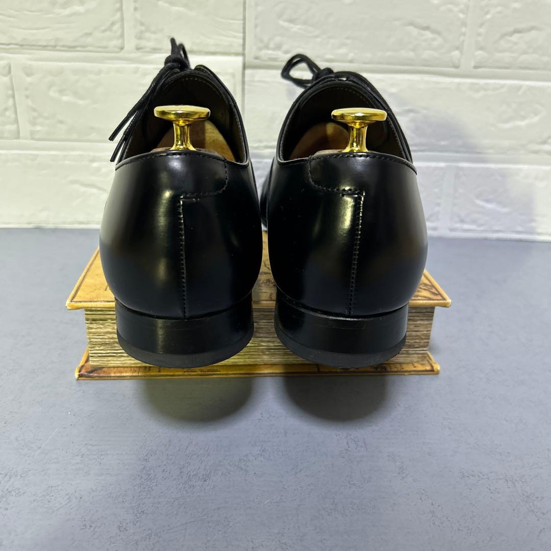 【超美品】リーガル　011R ストレートチップ　本革　レザー　黒