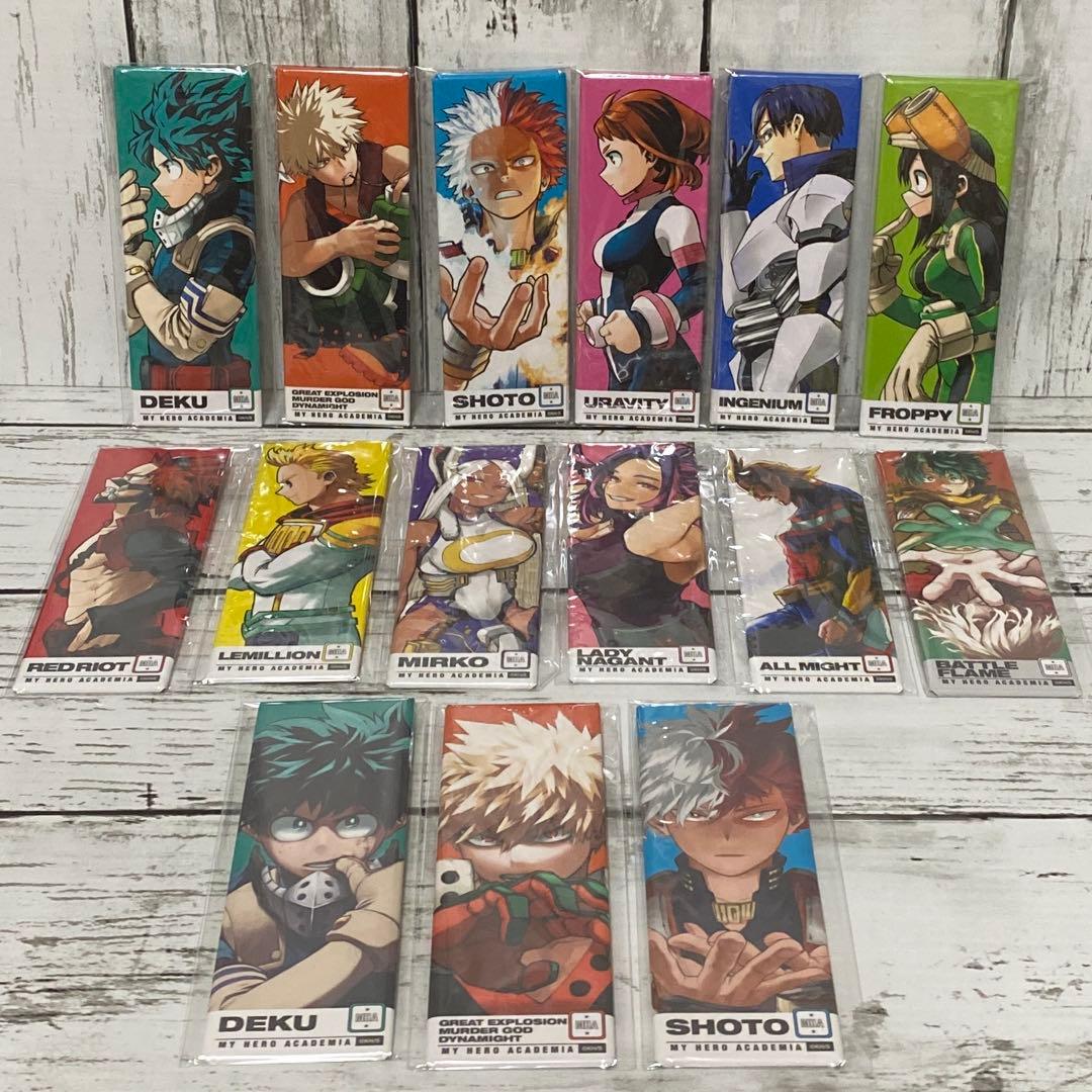 ヒロアカ 絵札缶バッジ コンプ