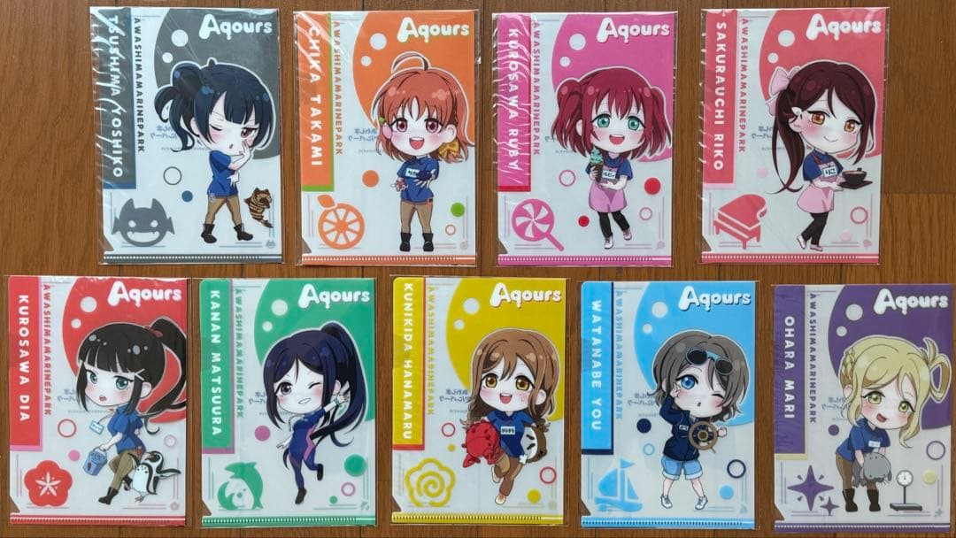 あわしま　サブスク限定クリアファイル