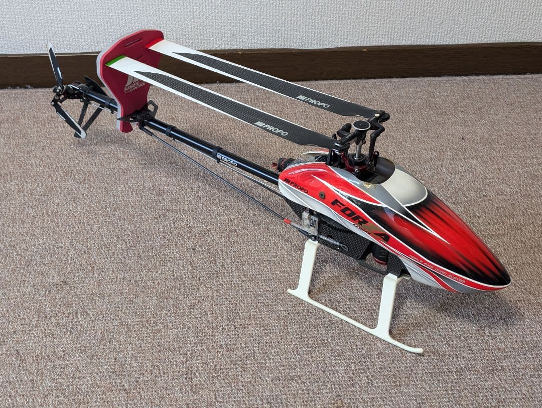JR PROPO FORZA450 RCヘリコプター プロポXG14 ほか部品
