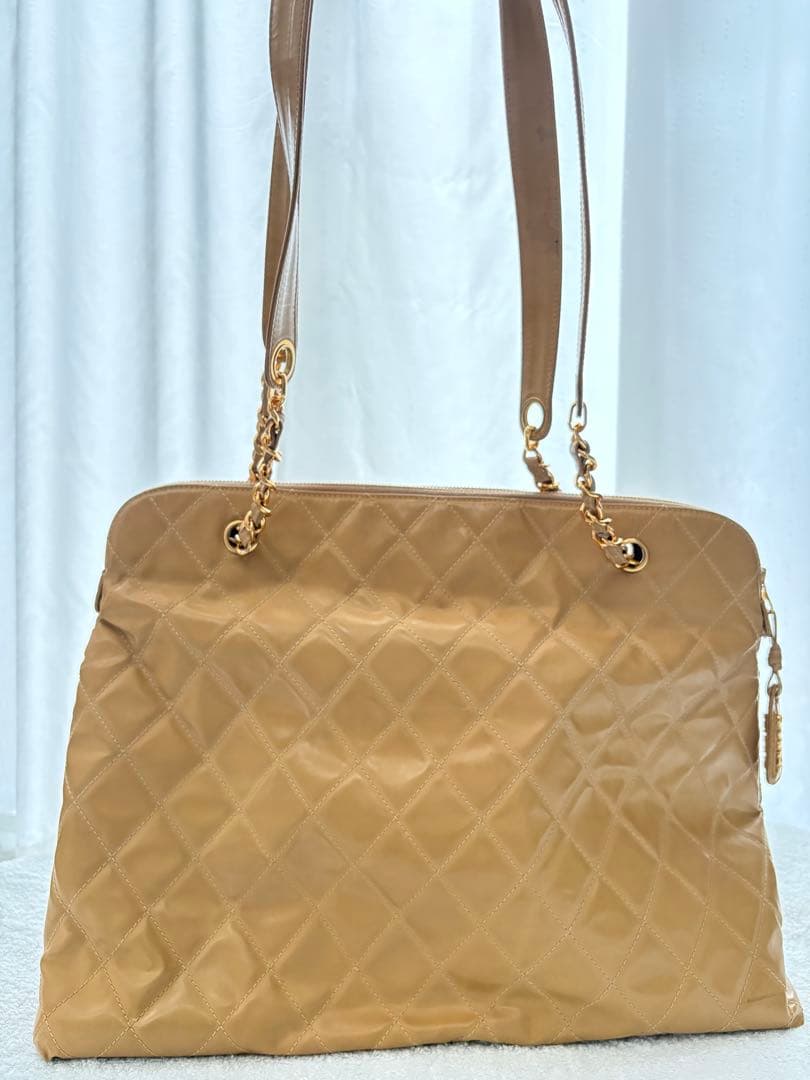 【ギャランティカードつき】CHANEL ベージュ マトラッセ