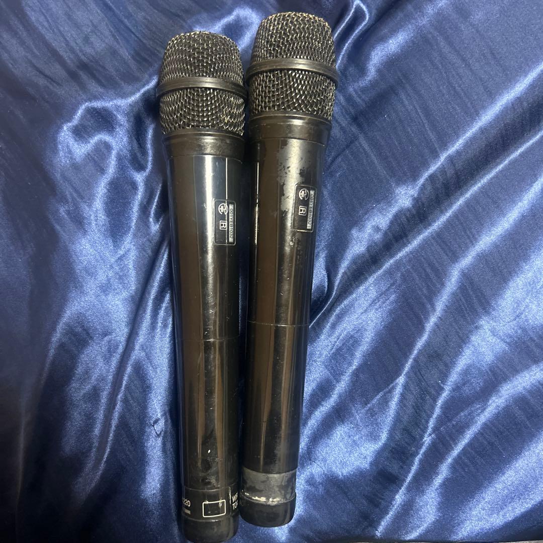 【TOA】ワイヤレスマイクロフォンWM-1220無線×2本