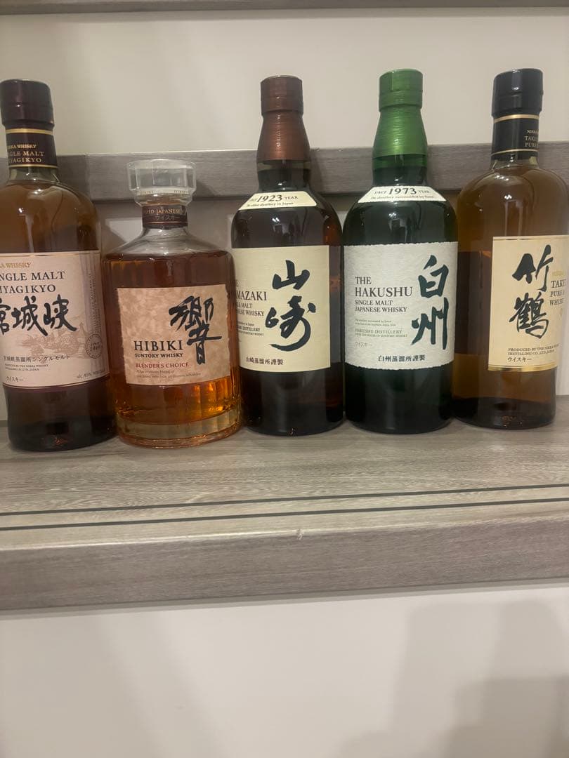 目玉品　白州・山崎・響　宮城峡　竹鶴　セット