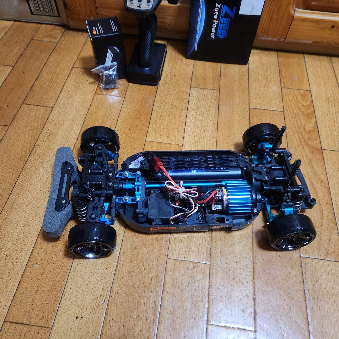 タミヤ ドリフト ラジコン フルセット　　改造　TT01　　ボディなし　tt02