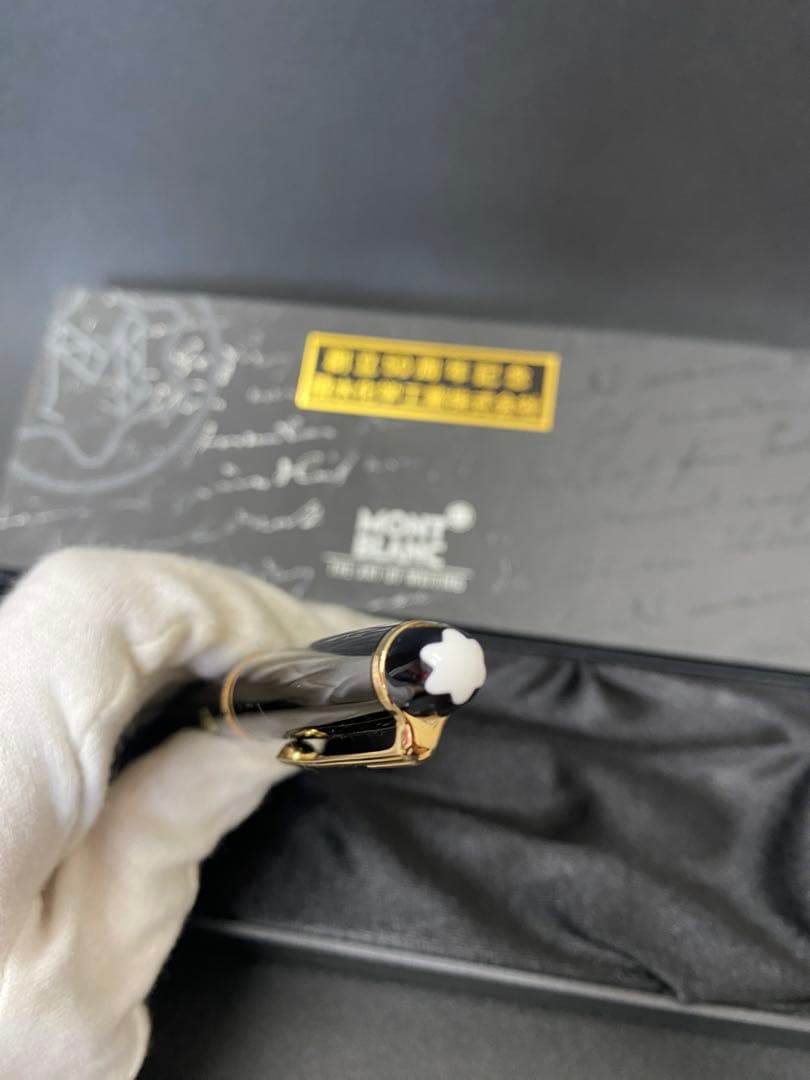 値下げレアMONT BLANC マイスターシュテュック黒 ボールペン創立50周年