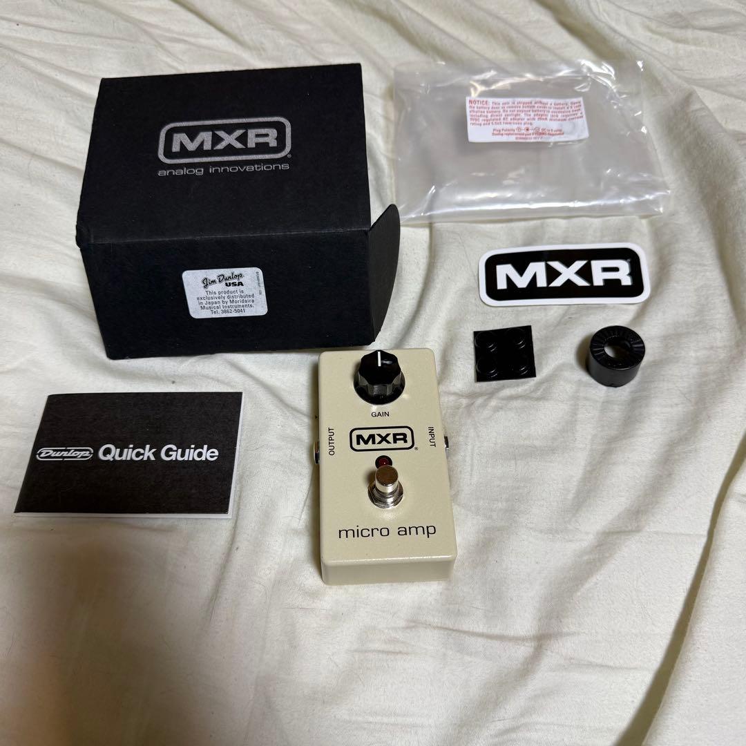 MXR Micro Amp M133 ブースター 自宅使用のみ 箱あり