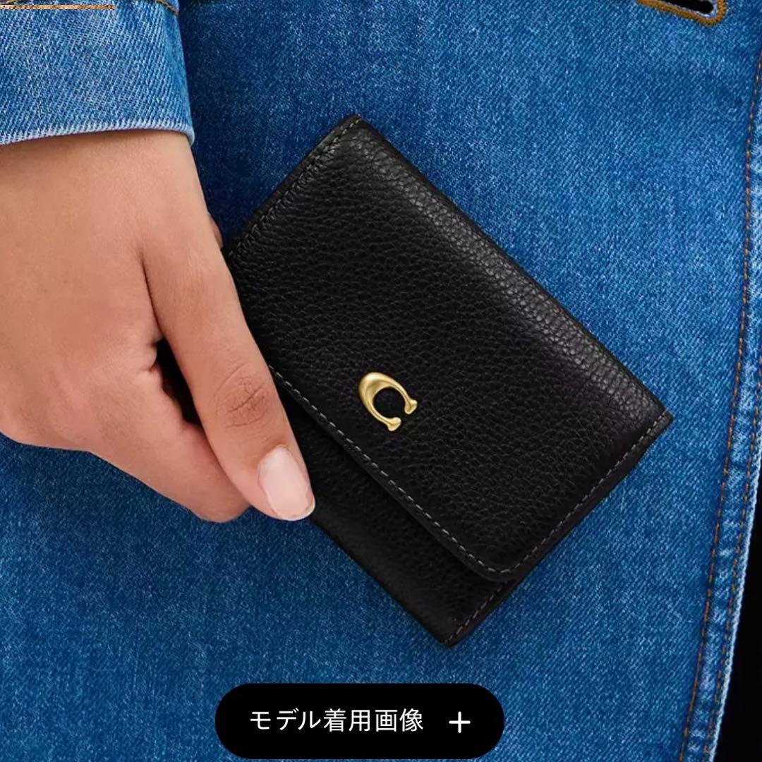 （週末セール）COACH コーチ ミニ財布 カードケース 小銭入れ