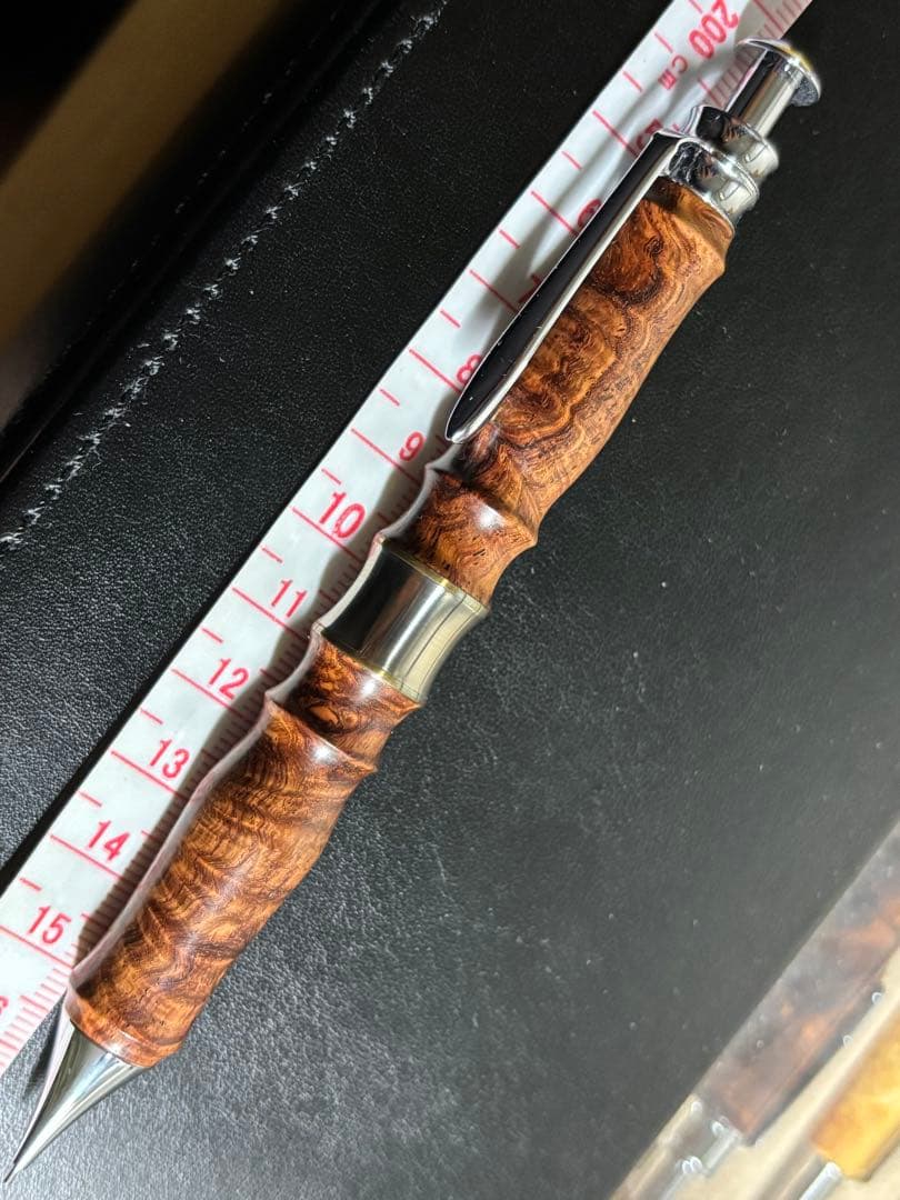 Flamberg ホンジュラスローズ瘤 サンピューラ シャーペン チタンカスタム