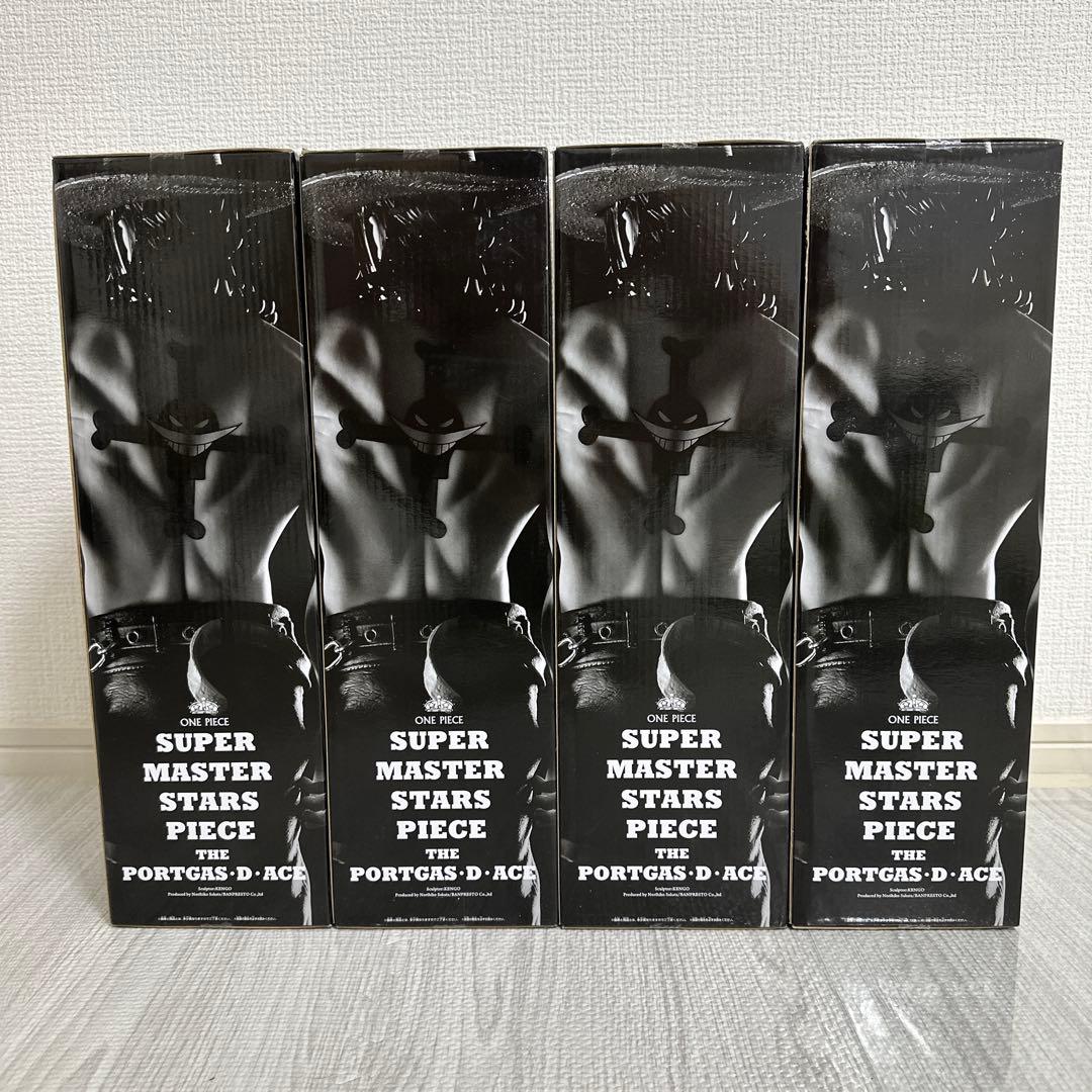 【希少】ポートガス・D・エース フィギュア 4体セット　未開封