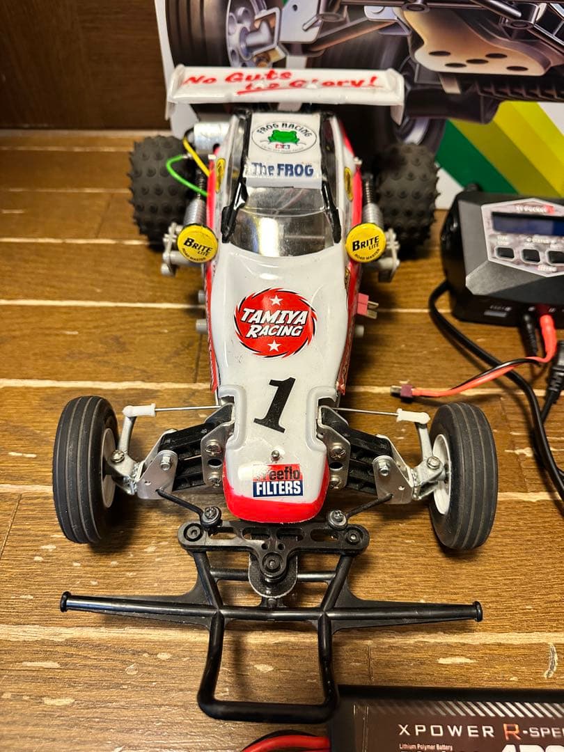 タミヤ　The FROG 電動ラジコン　マイティフロッグ　プロポセット