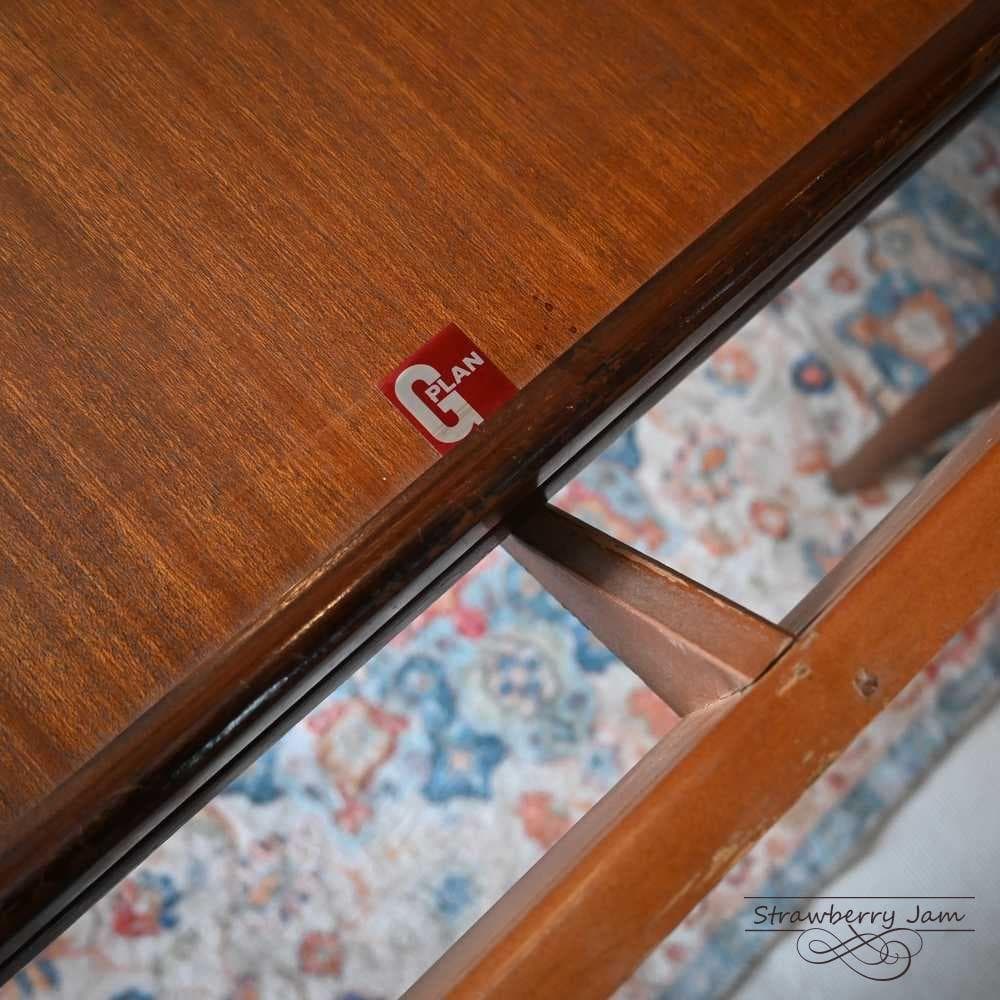 L3710-106 英国ヴィンテージ G-plan エクステンションテーブル