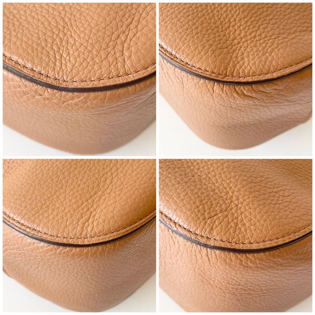 【新品】COACH ワンショルダーバッグ ホーボー ソフトレザー 肩掛け可能