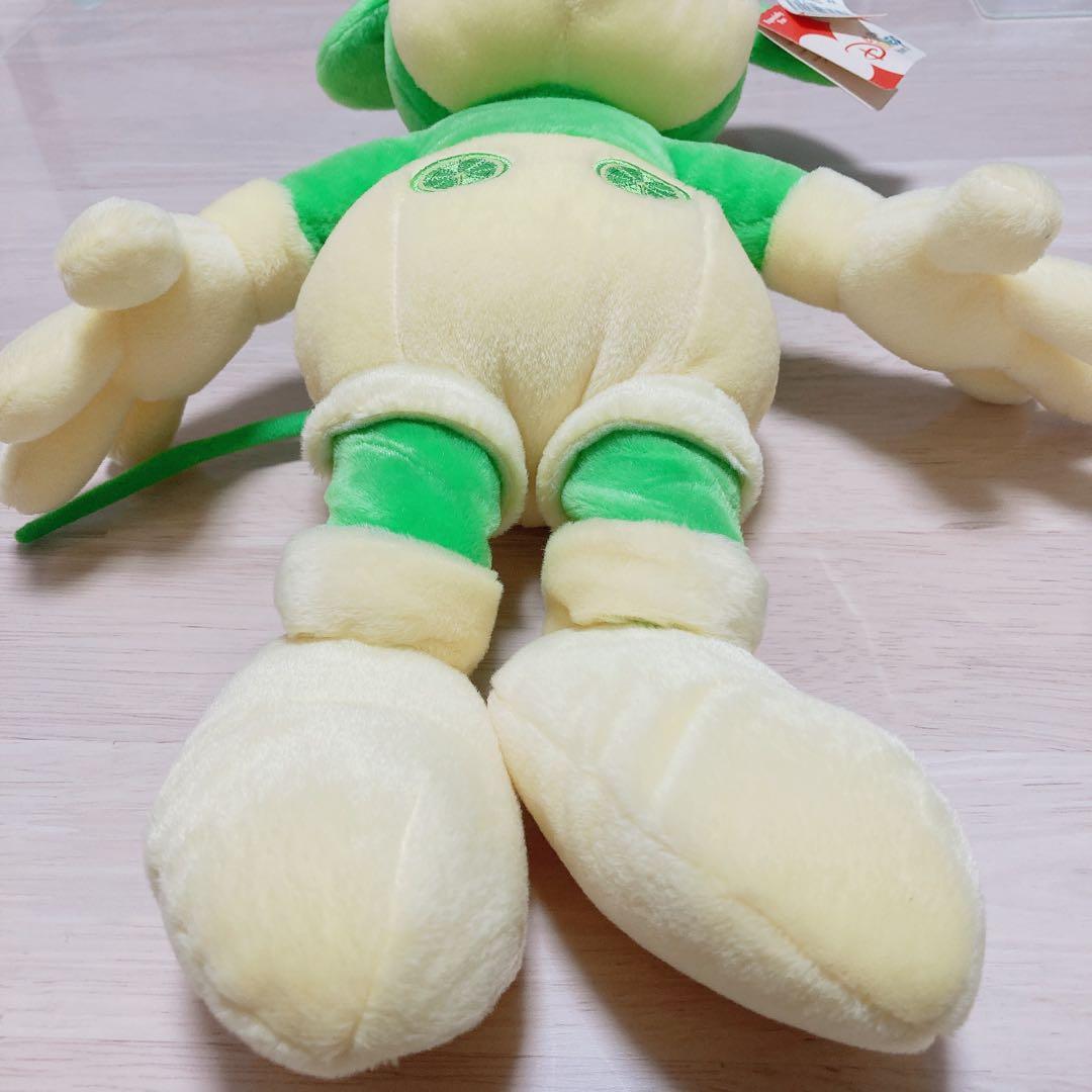 【超希少】ミッキーマウス　ディズニーストア　ライム　ぬいぐるみ　年代物　激レア