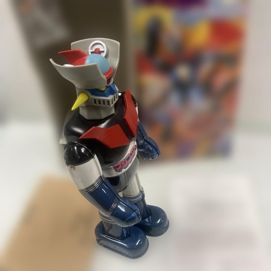 1998年製、1000体限定品ダイナミック珍ブリキゼンマイマジンガーＺのブリキ製