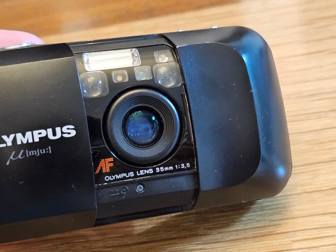 パ*ダ様 【希少】 OLYMPUS オリンパス μ 初代 フィルムカメラ3台まと