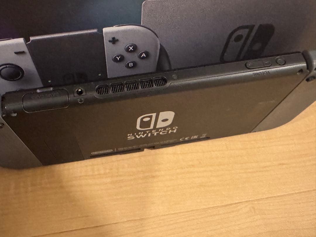 Nintendo Switch 本体 グレー 充電器・箱付き