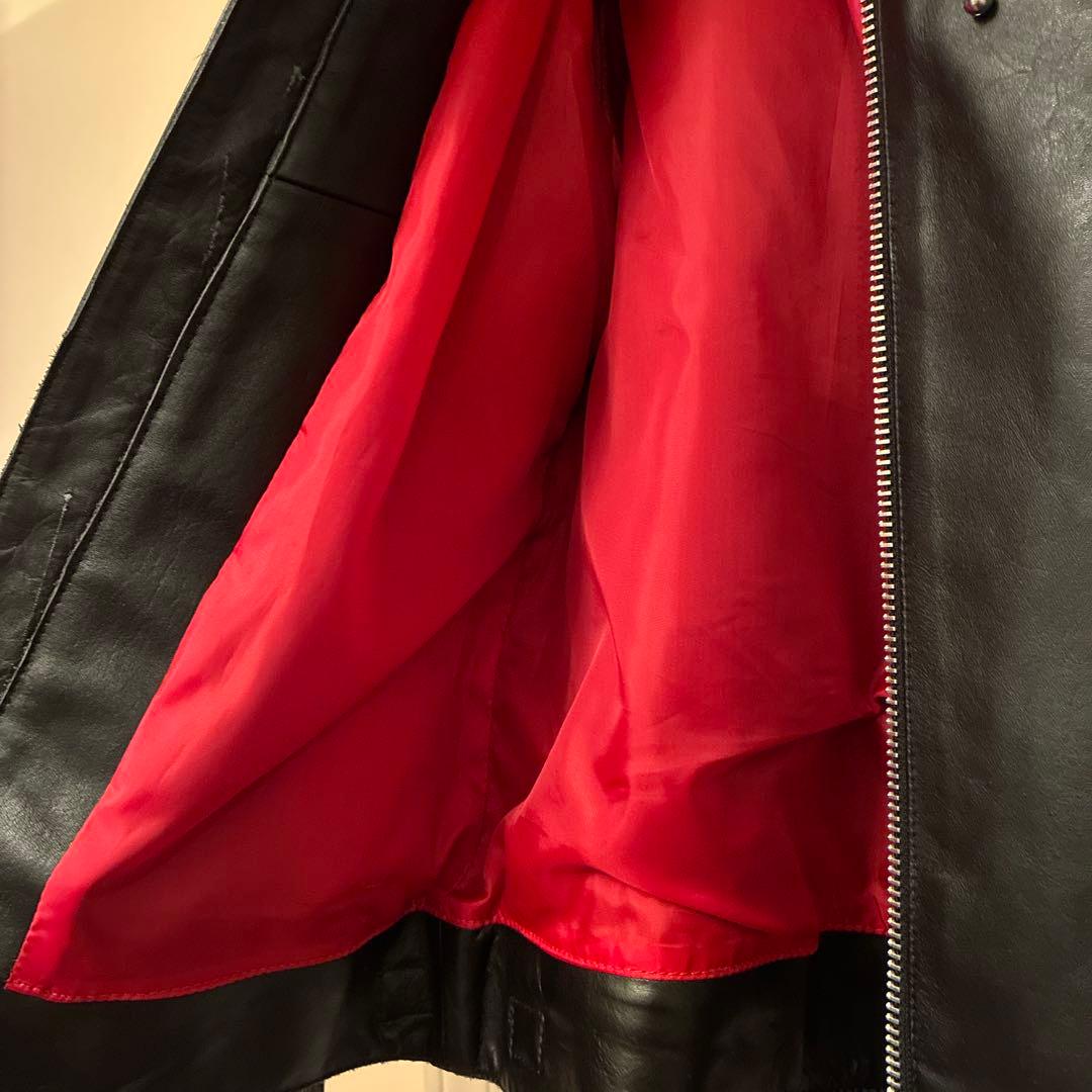 シングルライダースジャケット　ホーンワークス‼️値下げ‼️早い者勝ち