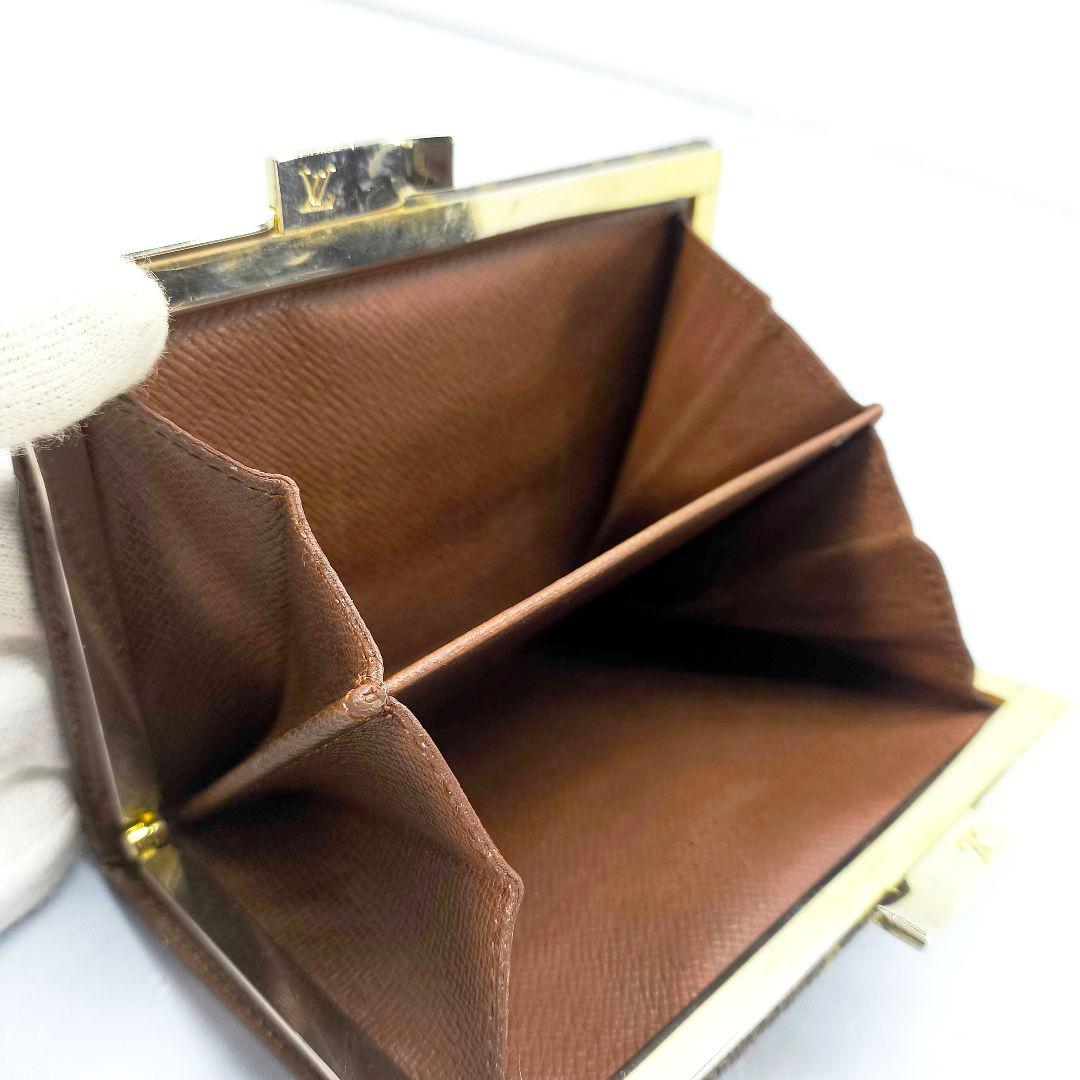 ルイヴィトン モノグラム ガマ口 パース　ケース 小銭入れ