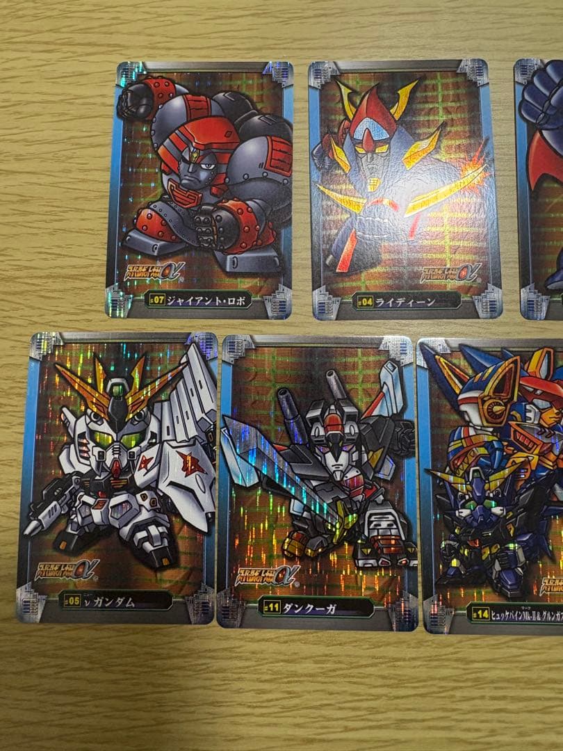 スーパーロボット大戦α カード　117枚