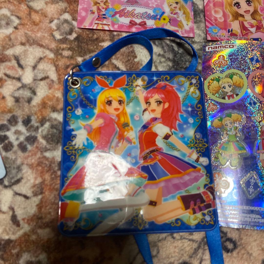 アイカツグッズまとめ売り　カード　パスケース　クリアファイルなど