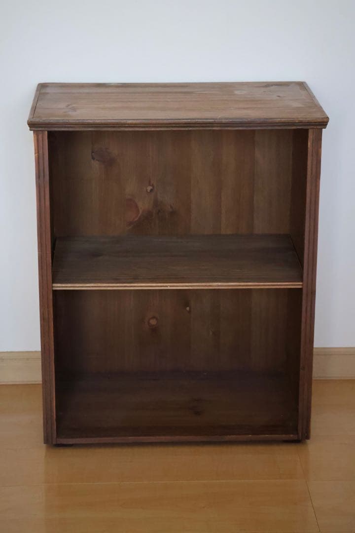 サリュ アンティークウッド2段シェルフ サリュ シェルフ