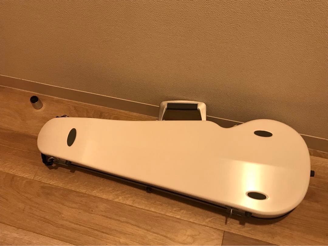 BAM バイオリン　ケース　タグ付き　ホワイト　ICE