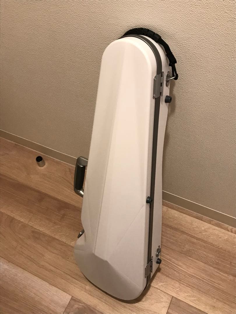 BAM バイオリン　ケース　タグ付き　ホワイト　ICE