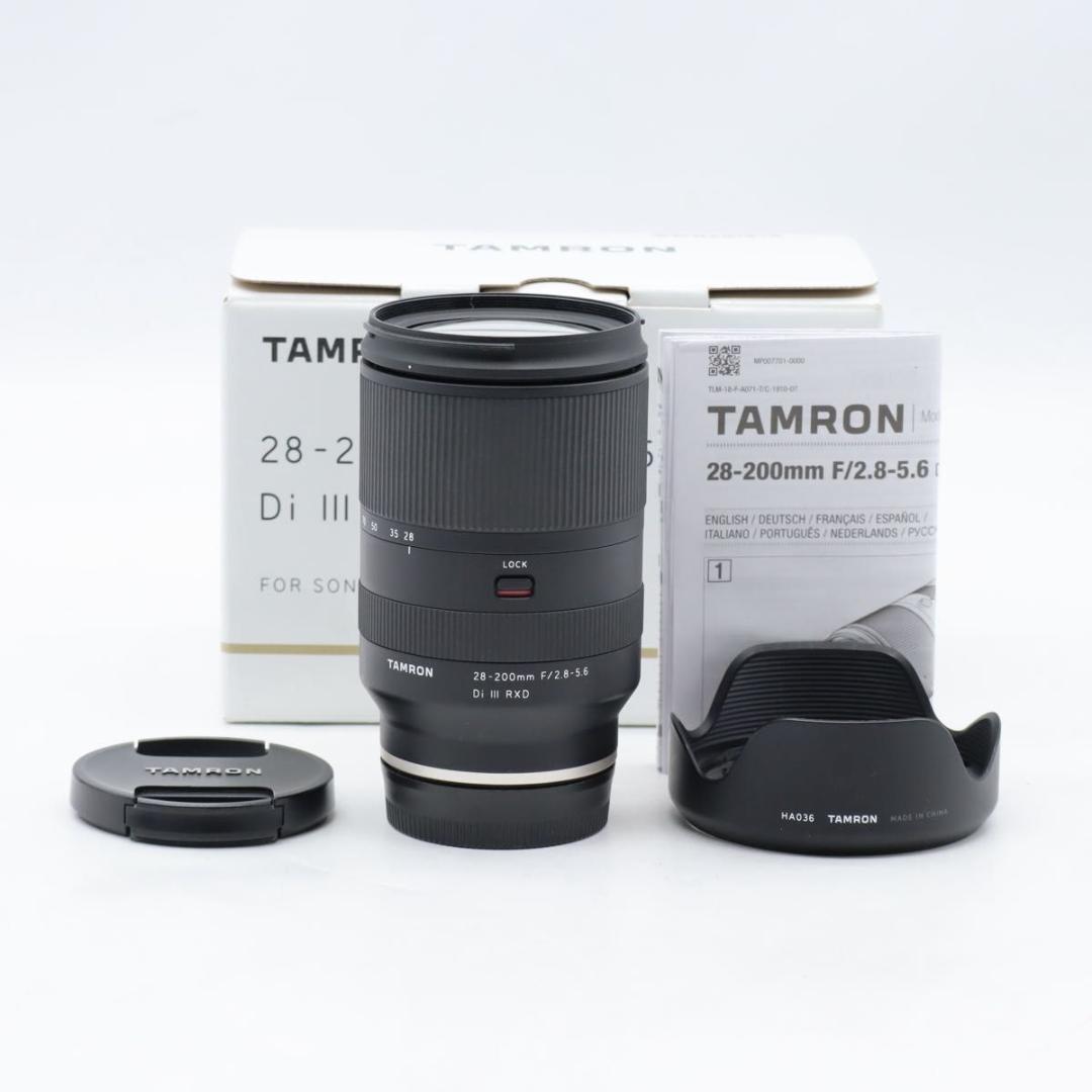 レンズ(ズーム) TAMRON28-200mm F/2.8-5.6 Di III RXD A071