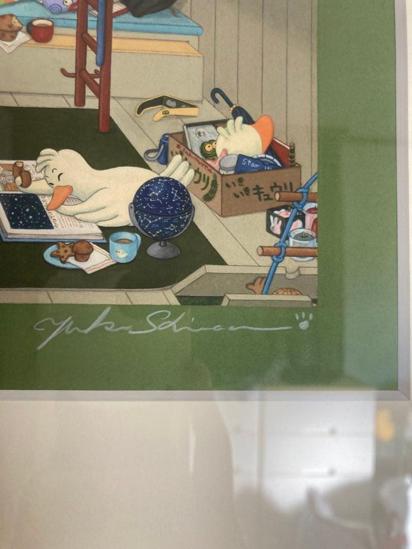 バムとケロ　もりのおうち　複製画