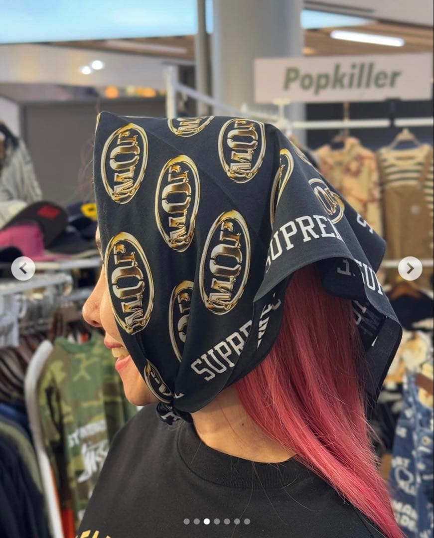 Supreme M.O.P. Bandana エムオーピー バンダナ カモ 迷彩