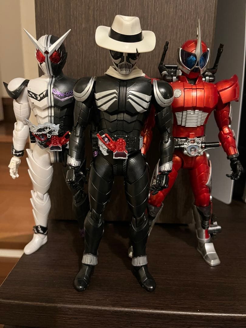 MG 仮面ライダーWファングジョーカー　仮面ライダーアクセル　仮面ライダースカル